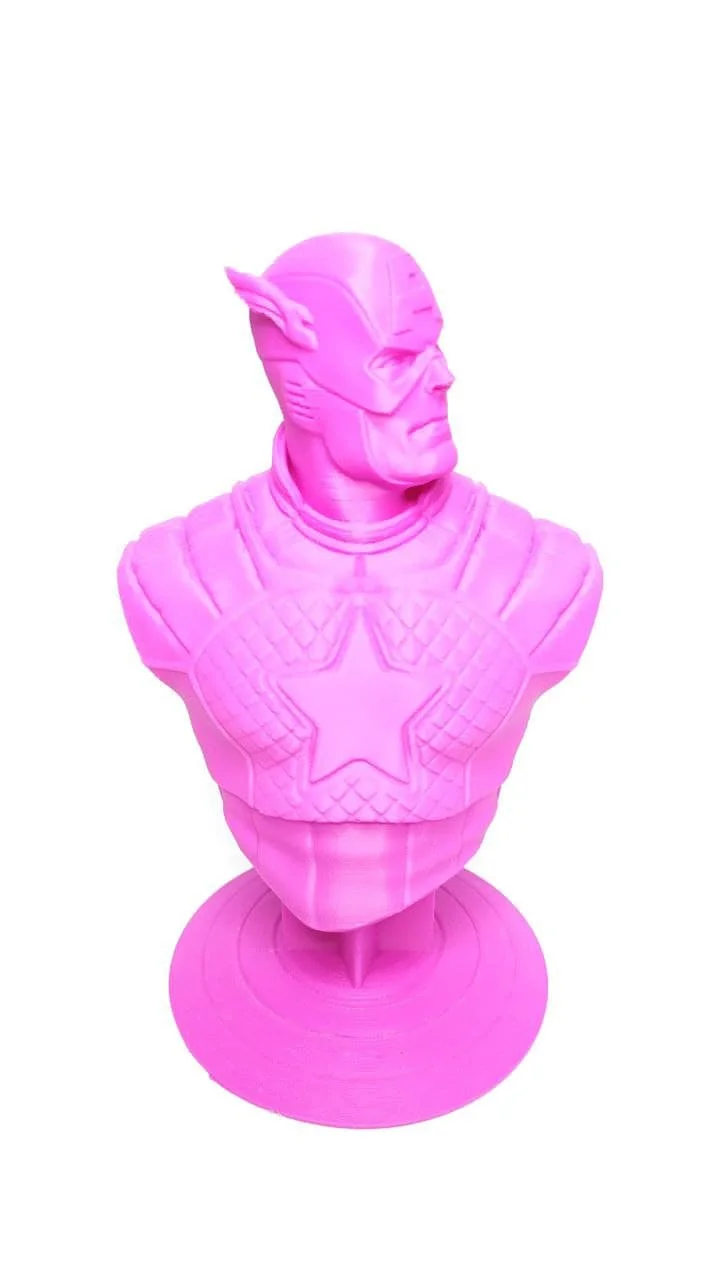 Capitan America Fan Art 3D Printed