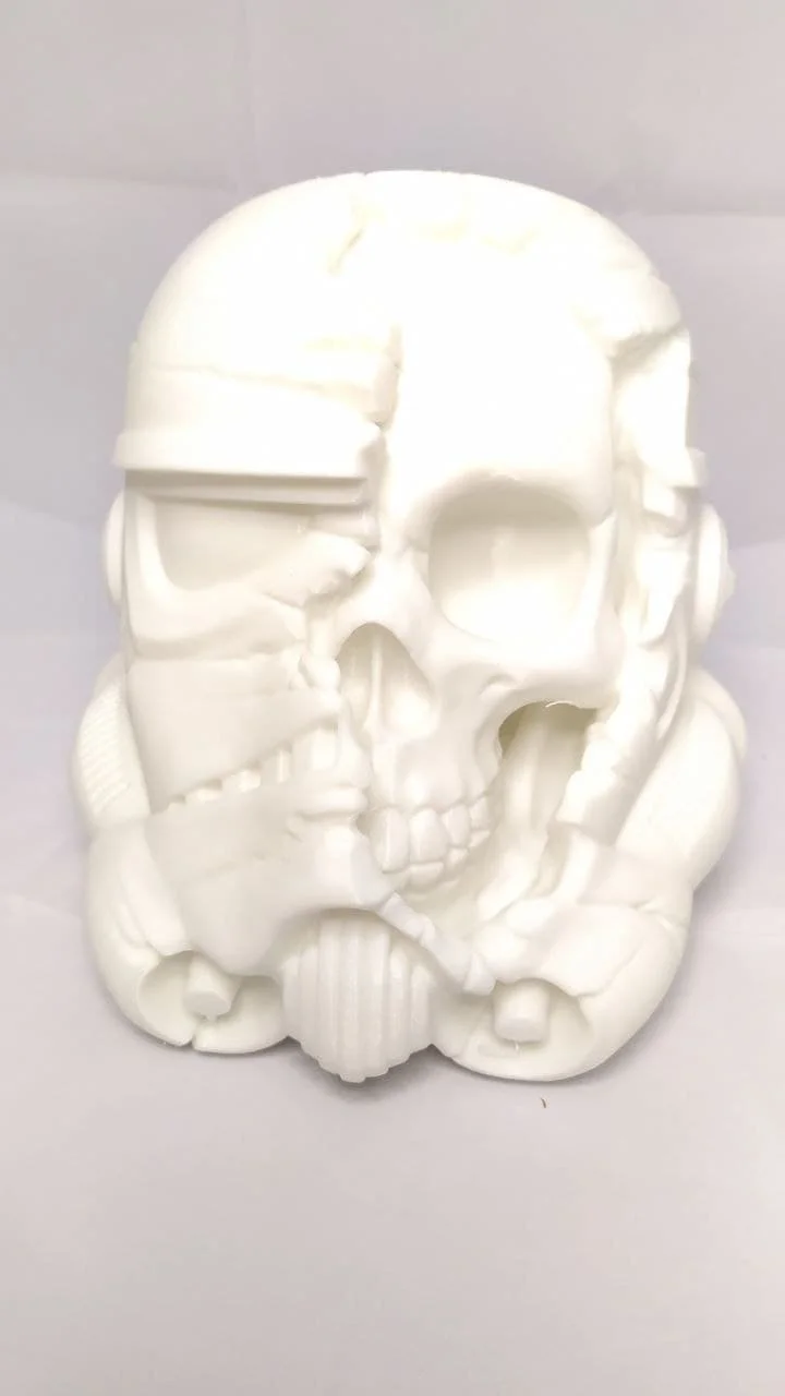Stormtrooper Skull - Star Wars 3D Printed