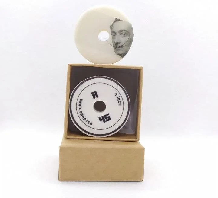 Classic A45 Vynil Adapter Personalizzabile Stampato in 3D - Adattatore dischi in vinile